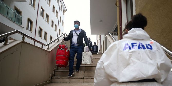 AFAD: Yurtlarda karantinaya alınanlardan 60 bin 385'i tahliye edildi