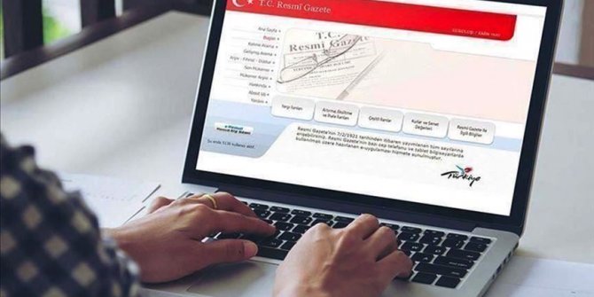 Cumhurbaşkanı kararları Resmi Gazete'de