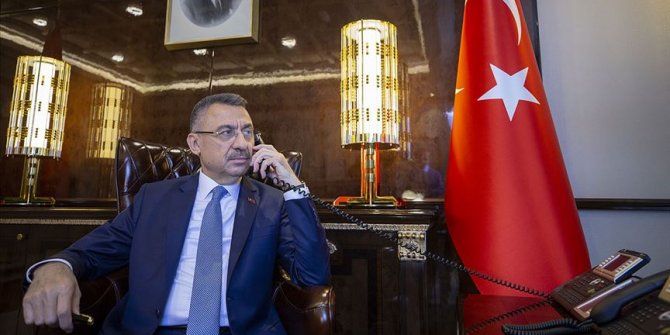 Cumhurbaşkanı Yardımcısı Oktay Yozgat'taki çiftçilerle telefonla görüştü