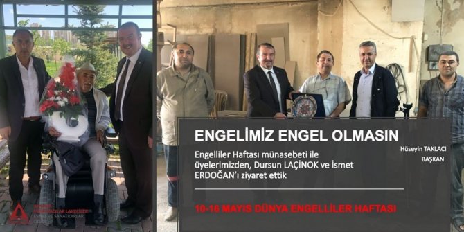 Engellileri unutmadı