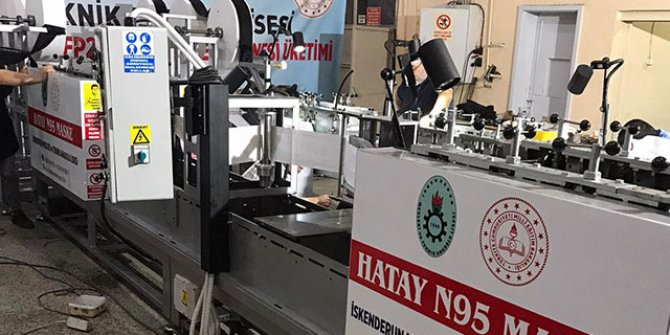 MEB, N95 maske makinesi üretti