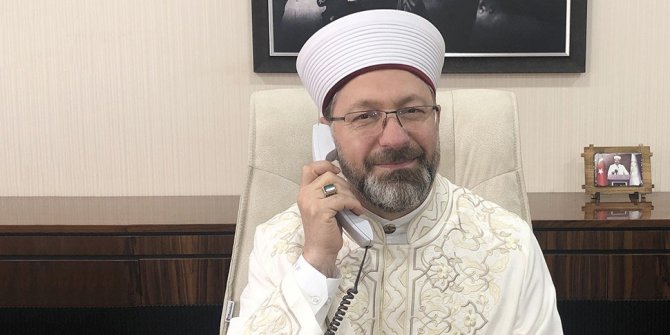 Ali Erbaş, S.Arabistan Hac ve Umre Bakanı ile görüştü