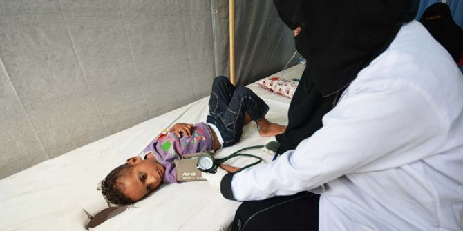 DSÖ'den kolera uyarısı: Yemen'de binlerce şüpheli vaka var