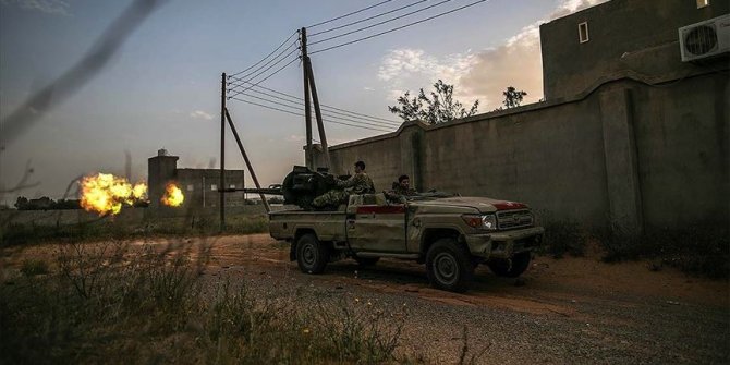 Libya Ordusu Hafter milislerinin bir HSS ve bir SİHA'sını imha etti