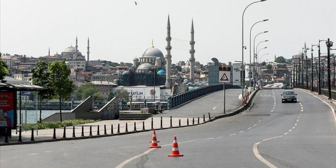 Sokağa çıkma kısıtlamasının 3. gününde İstanbul sessizliğe büründü