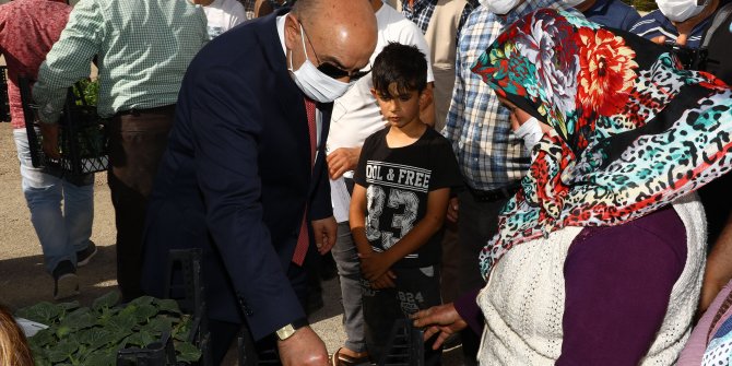 Keçiören Belediyesinden yerli sebze üretimi için çiftçilere büyük destek