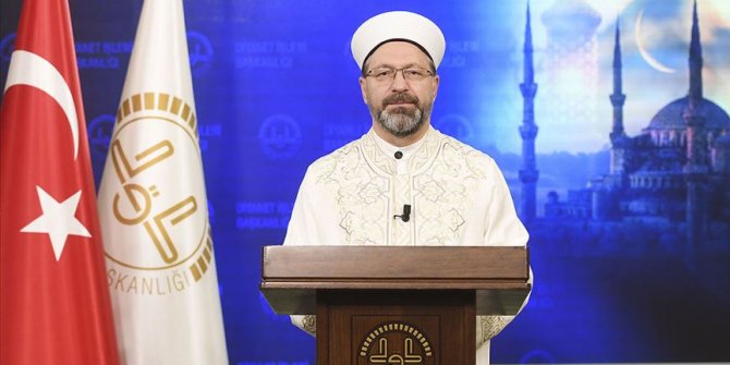 Diyanet İşleri Başkanı Erbaş: Yaşadığımız salgın çok tedbirli olmamızı gerektiriyor