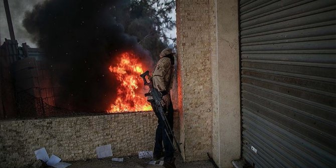 Libya ordusu, başkentin güneyindeki Esabia beldesini Hafter milislerinden kurtardığını açıkladı