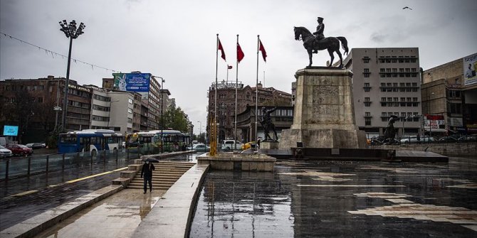 Ankara için kuvvetli rüzgar ve fırtına uyarısı