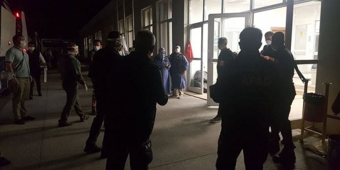 Çankırı'da karantina süresini tamamlayan 233 kişi evlerine uğurlandı