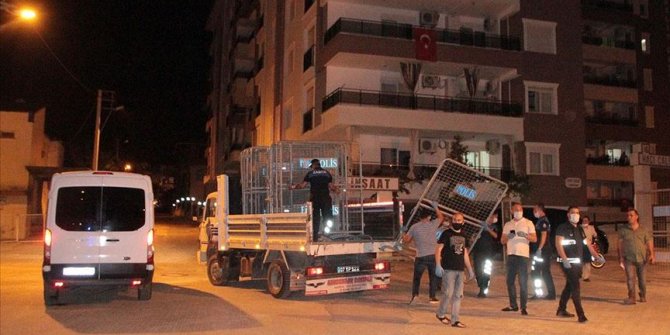 Antalya'nın Serik ilçesindeki Kovid-19 karantina uygulamasının alanı genişletildi