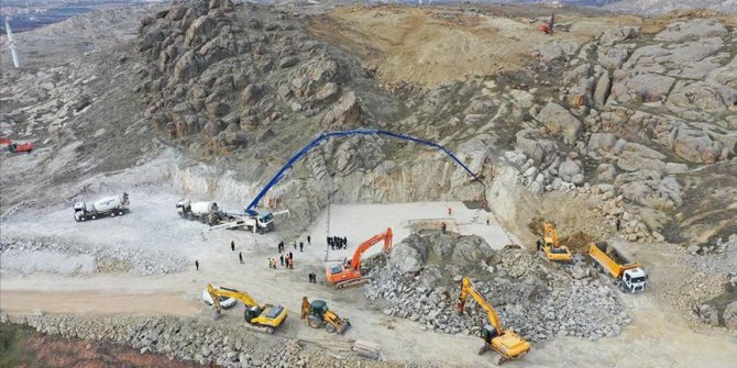Malatya'da depremzedeler için yapılacak konutların çalışmasına başlandı