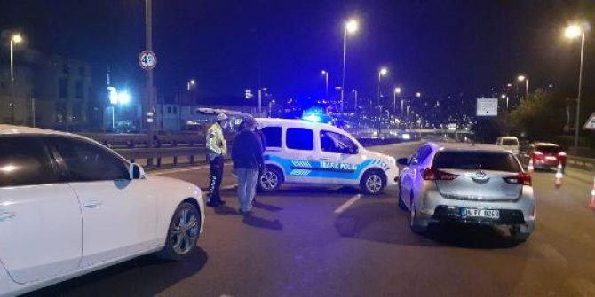Sokağa çıkma yasağıyla birlikte denetimler de başladı