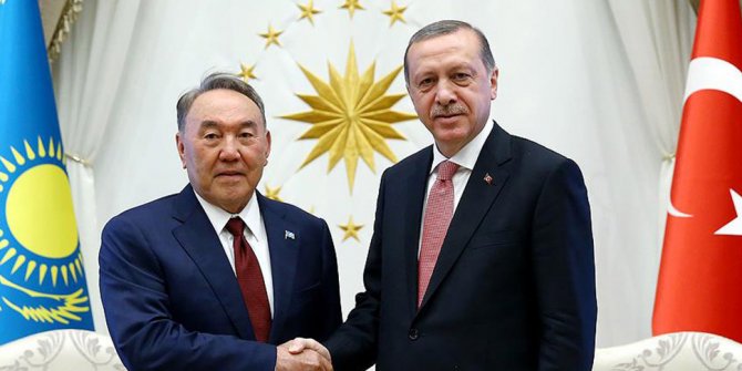 Erdoğan, Tokayev ve Nazarbayev ile görüştü