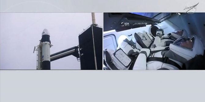 SpaceX'in ilk insanlı uzay mekiği denemesi hava koşulları nedeniyle ertelendi