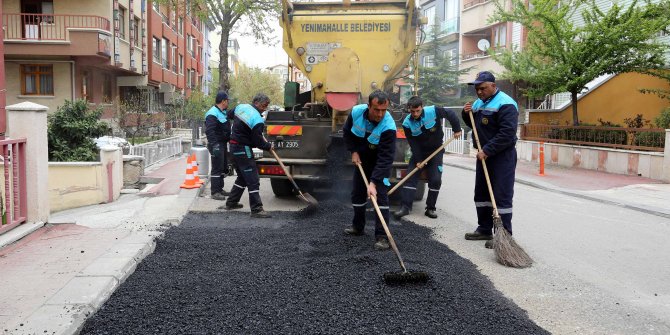 Yenimahalle'de alt yapıya bakım