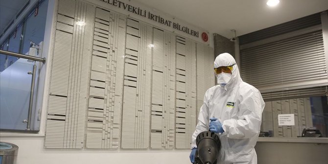 TBMM'de koronavirüs önlemleri kapsamındaki ziyaretçi yasağı 30 Haziran'a kadar uzatıldı
