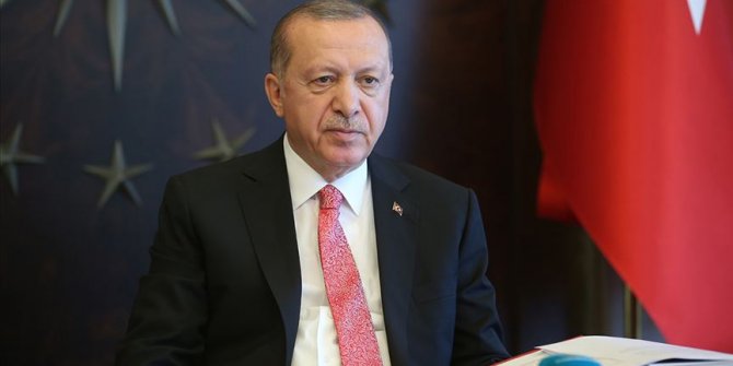 Cumhurbaşkanı Erdoğan, Azerbaycan Cumhuriyeti'nin 102. yıl dönümünü kutladı