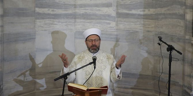 Diyanet İşleri Başkanı Erbaş: Ecdadımızı minnetle anıyoruz