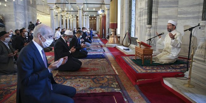 Diyanet İşleri Başkanı Erbaş: Ecdadımızı minnetle anıyoruz
