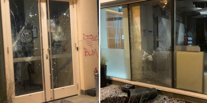 ABD'deki protestolarda Türk üniversiteleri de yağmalandı
