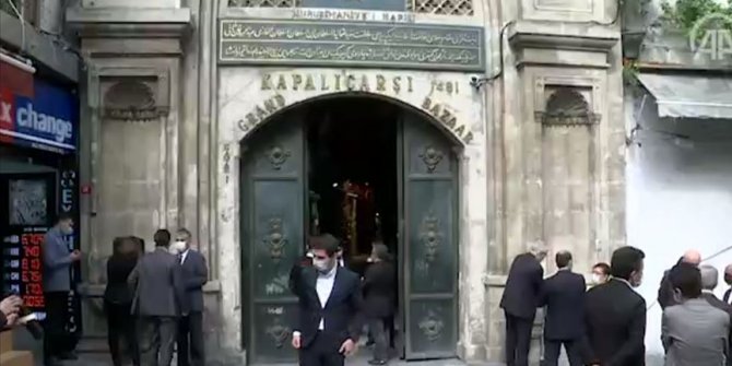 Kapalıçarşı yeniden açıldı