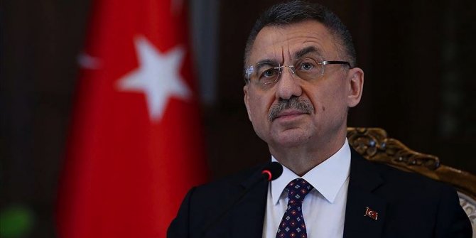 Cumhurbaşkanı Yardımcısı Oktay'dan şehitler için başsağlığı mesajı