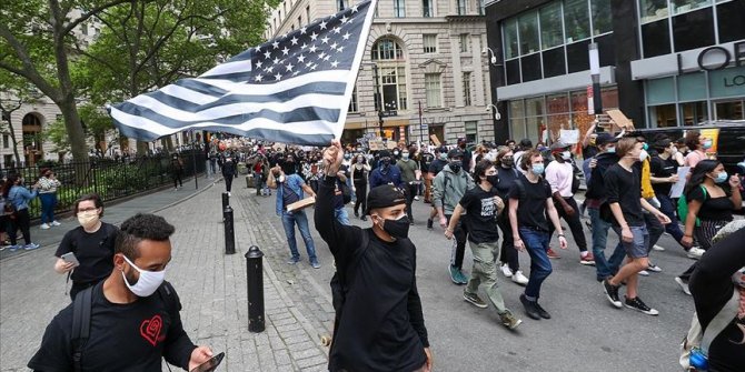 ABD'de ülke geneline yayılan ırkçılık karşıtı 'George Floyd protestoları' durulmuyor