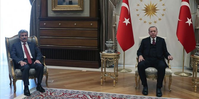 Cumhurbaşkanı Erdoğan, Danıştay Başkanı Yiğit'i kabul etti