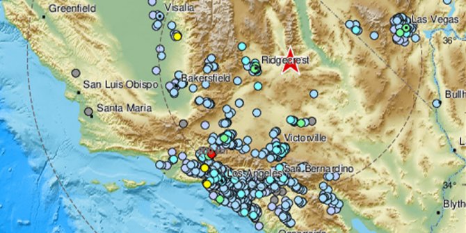 Kaliforniya'da deprem