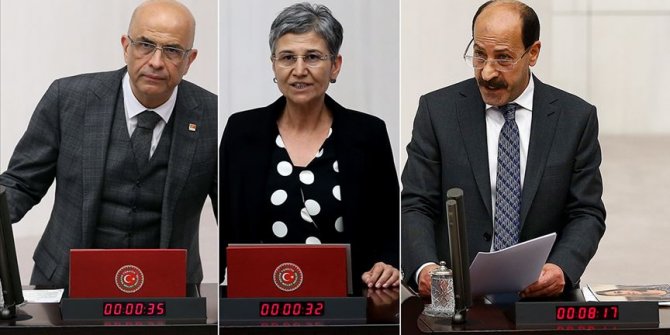 CHP'li Enis Berberoğlu ile HDP'li Güven ve Farisoğulları'nın milletvekilliği düşürüldü