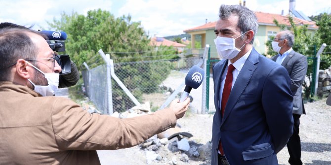 Balâ'da doğal gaz çalışmaları başladı