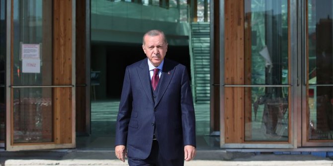 Cumhurbaşkanı Erdoğan yeni CSO binasını ve Yargıtay Başkanlığı yeni hizmet binasını inceledi