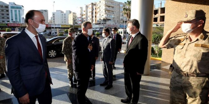 Bakan Akar ve TSK komuta kademesi Şanlıurfa'da
