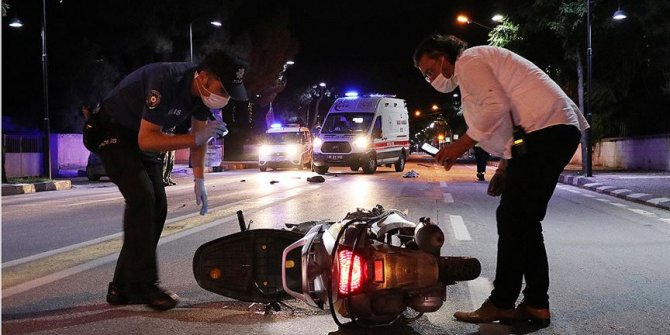 Sarıyer'de bariyerlere çarpan motosikletin sürücüsü öldü
