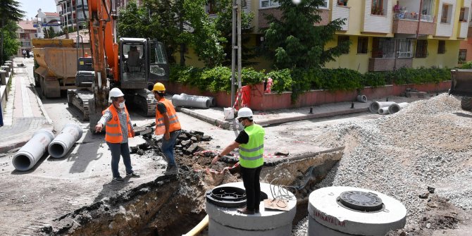 ASKİ Keçiören Gazeller Caddesi’nin su baskınları çilesine son veriyor 