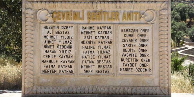 PKK'nın 27 kişiyi hayattan kopardığı Çevrimli katliamı hafızalardan silinmedi