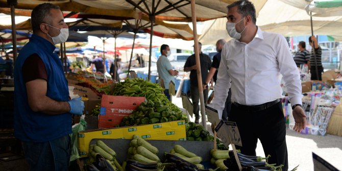 Pursaklar pazarlarında ihmale yer yok