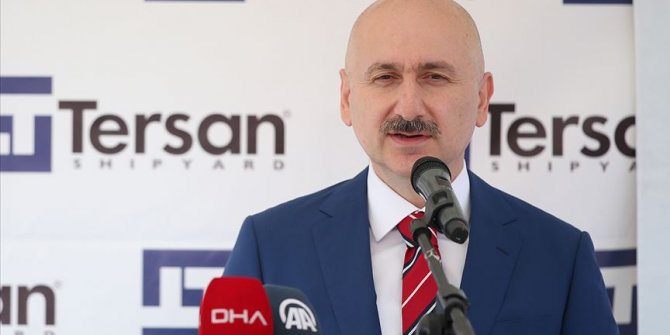 Bakan Karaismailoğlu: Gemi sanayimizi dünya klasmanında hak ettiği yere getirdik