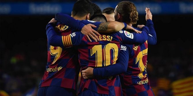 La Liga'da lider Barcelona rahat kazandı