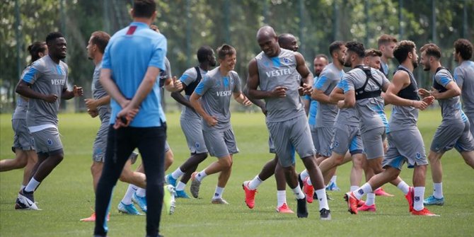 Trabzonspor, Fenerbahçe maçının hazırlıklarını sürdürüyor