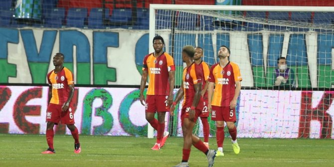 Galatasaray, Rize’den eli boş döndü