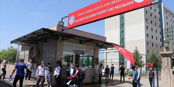 Koronavirüsle mücadelede Gençlik ve Spor Bakanlığı yurtları önemli rol oynadı