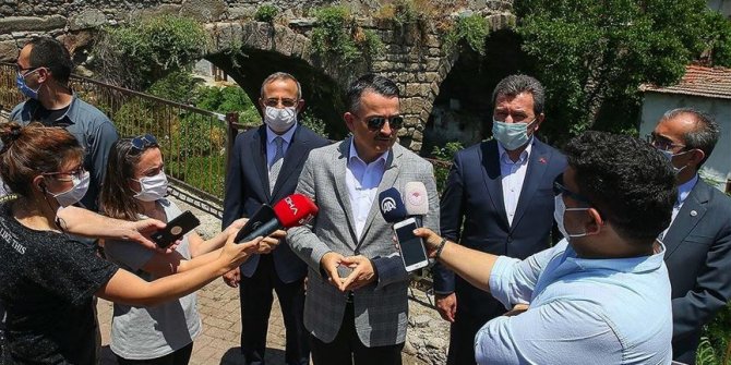 Bakan Pakdemirli: Amaç hem dereyi ıslah etmek hem de kullanılabilir hale getirmek