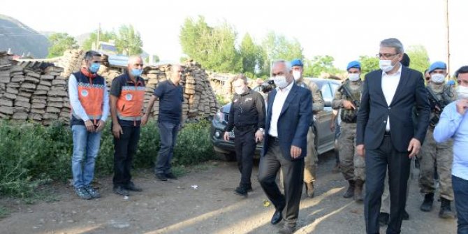 İçişleri Bakanı Yardımcısı Ersoy, deprem bölgesinde