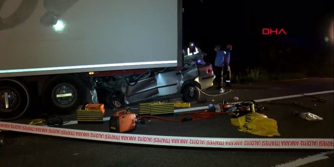 Ankara'da feci kaza! Hayatını kaybetti