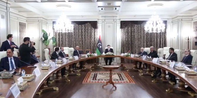 Türk heyeti Libya'da