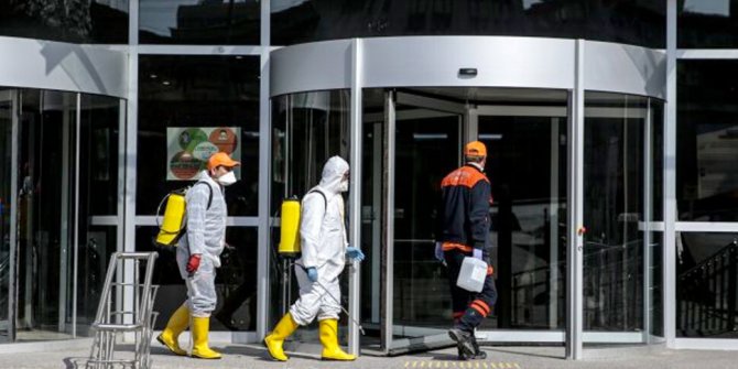 Ankara'da savcılık ön büro koronavirüs nedeniyle kapatıldı