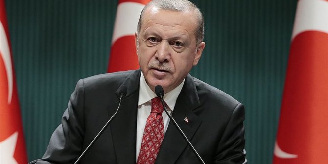 Erdoğan'dan terörle mücadele mesajı: Bu vatanın şehadete eren tek bir evladının kanı yerde kalmayacak