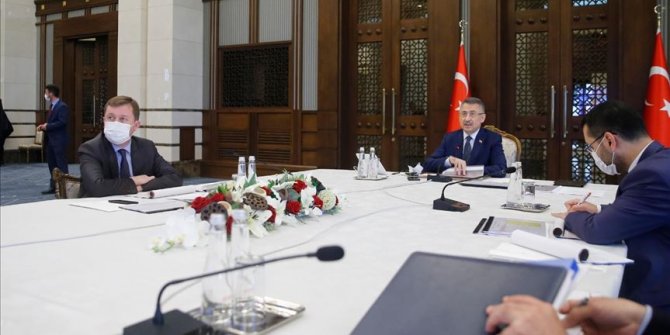 Cumhurbaşkanı Yardımcısı Oktay başkanlığında değerlendirme toplantısı yapıldı